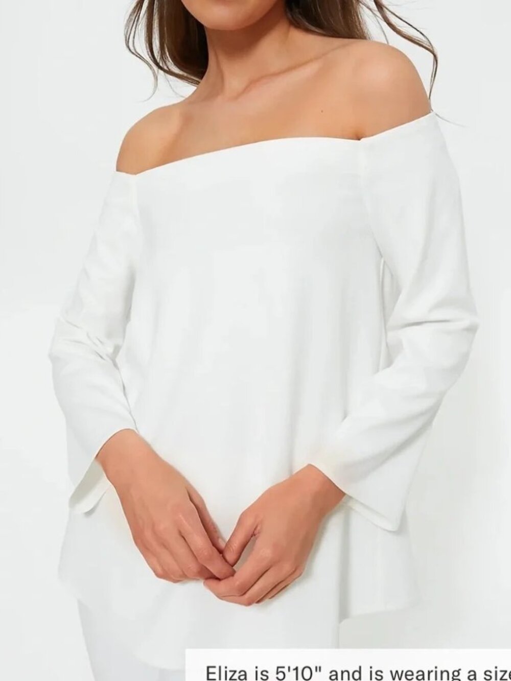 TUCKERNUCK White Miranda Off the Shoulder Blouse NWT